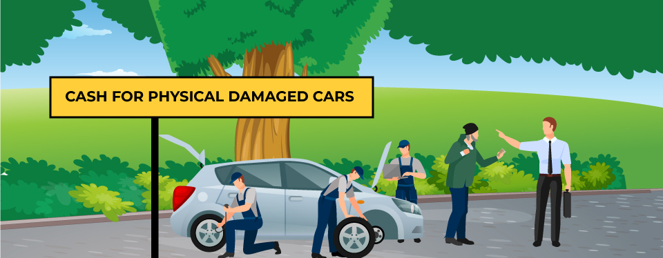 We buy accident damaged cars